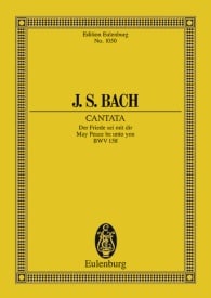 Bach: Cantata No. 158 BWV 158 (Study Score) published by Eulenburg